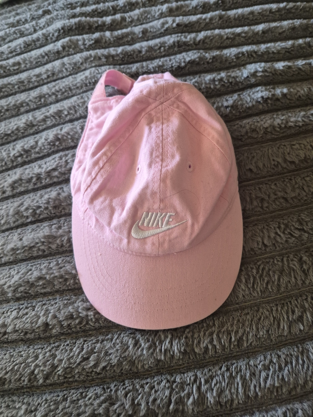 Nike Kids Pink Cotton Baseball Cap